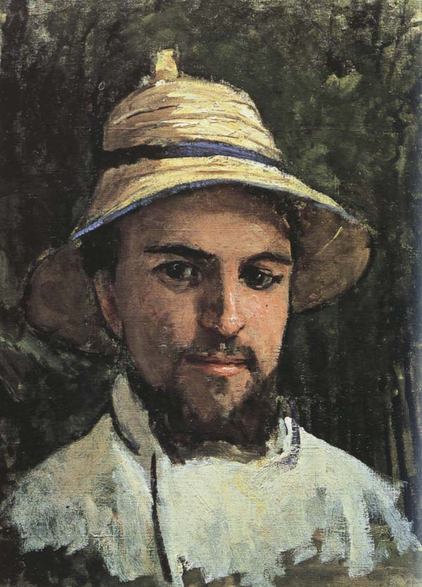 Self-Portrait in Colonial Helmet